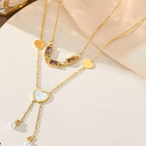 Charming Double-Layer Necklace