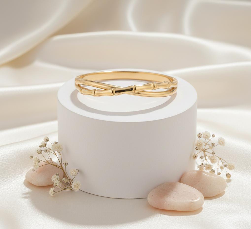 bracelet jonc bambou