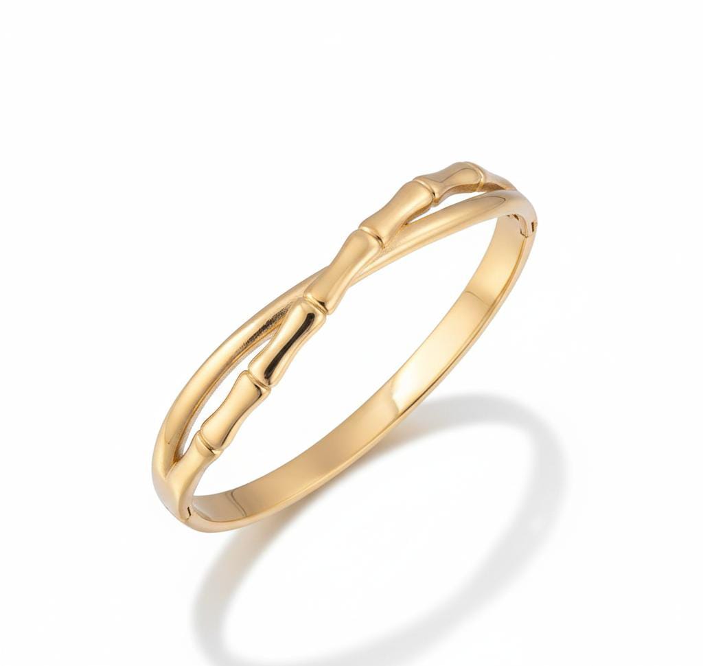 bracelet jonc bambou