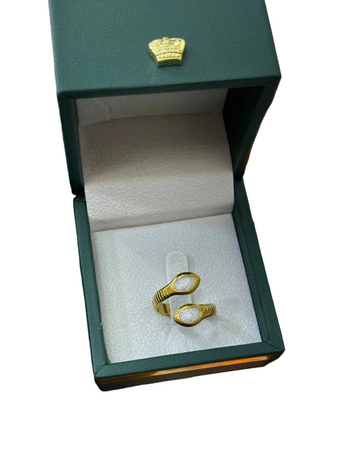 Bague Bulgari Style Nacre